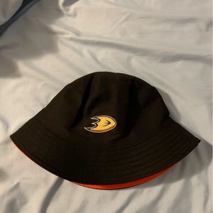 Anaheim ducks reversible bucket hat